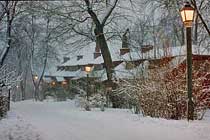 Röda Längan, Skansen